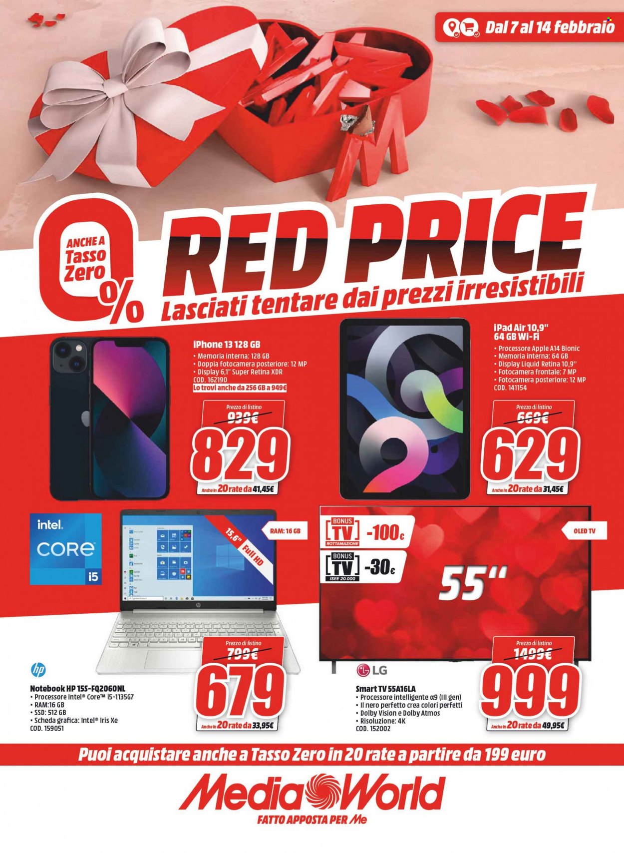 Volantino MediaWorld - 7/2/2022 - 14/2/2022. Pagina 1