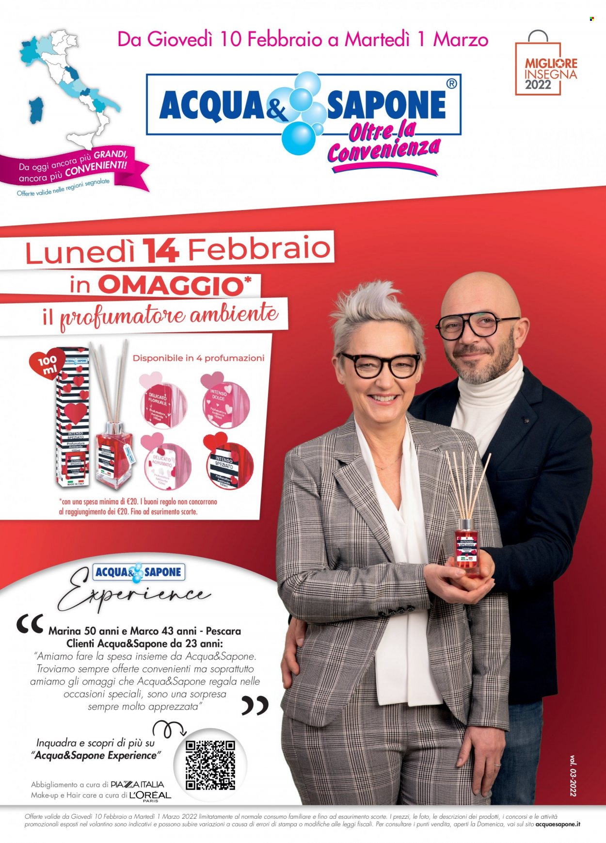 Volantino Acqua & Sapone - 10/2/2022 - 1/3/2022. Pagina 1
