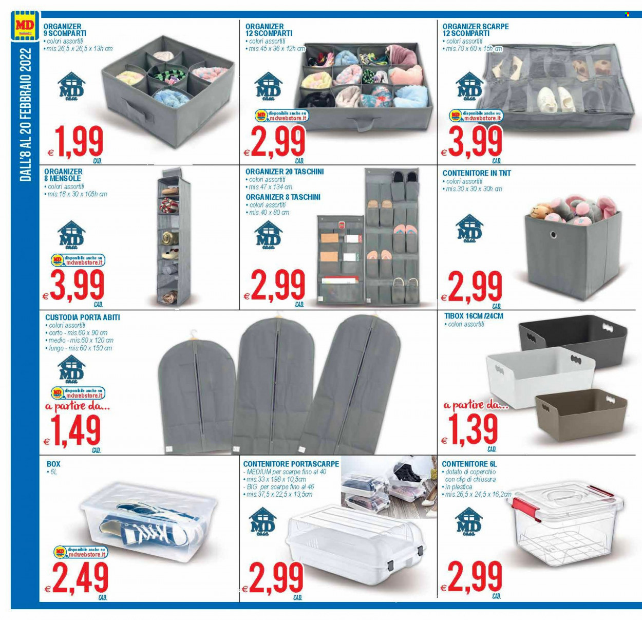 Volantino MD Discount - 8/2/2022 - 20/2/2022. Pagina 22