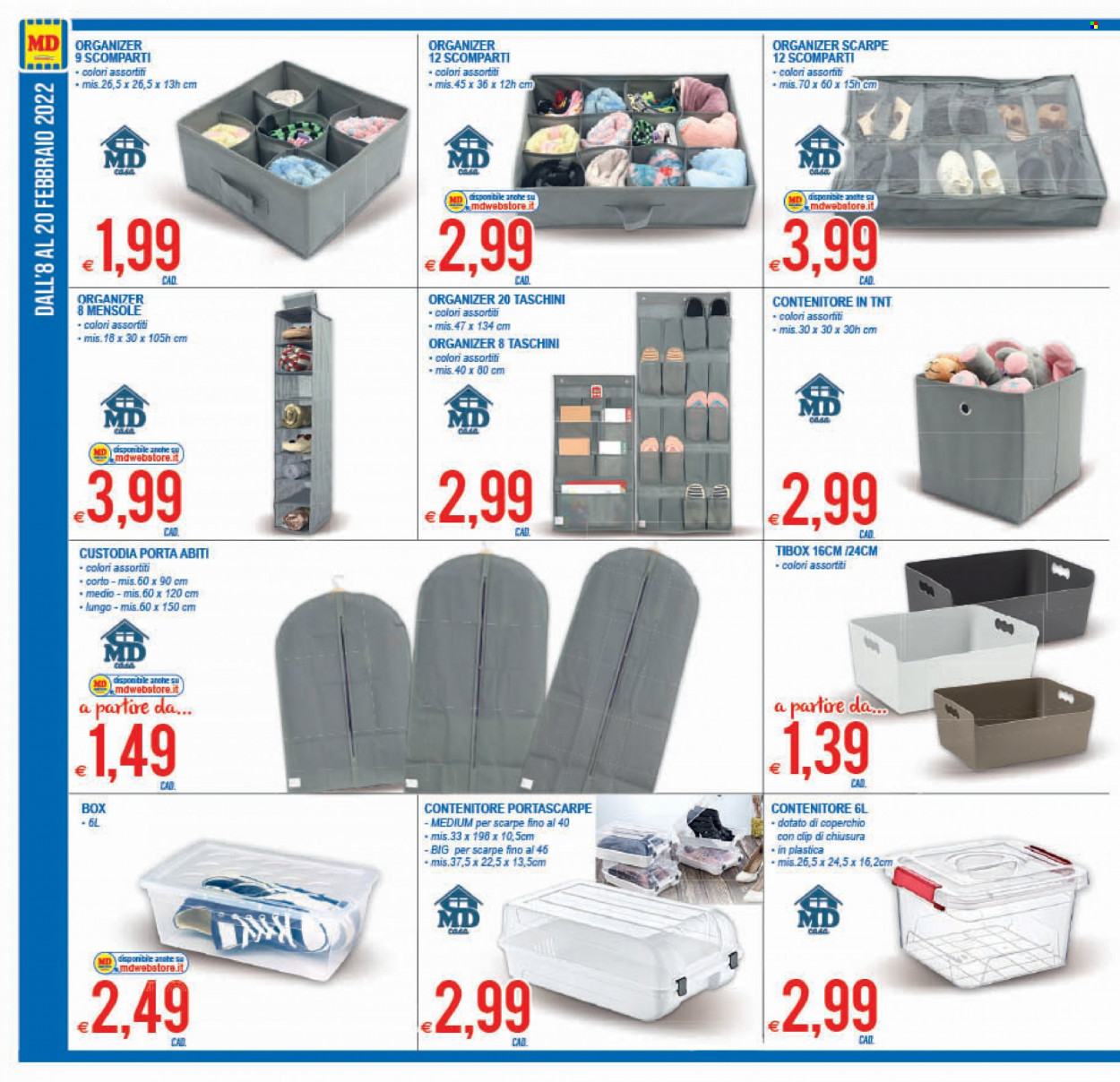 Volantino MD Discount - 8/2/2022 - 20/2/2022. Pagina 22