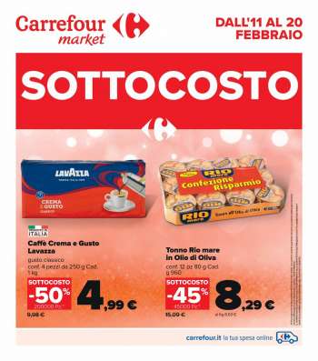 Volantino Carrefour - 11/2/2022 - 20/2/2022.