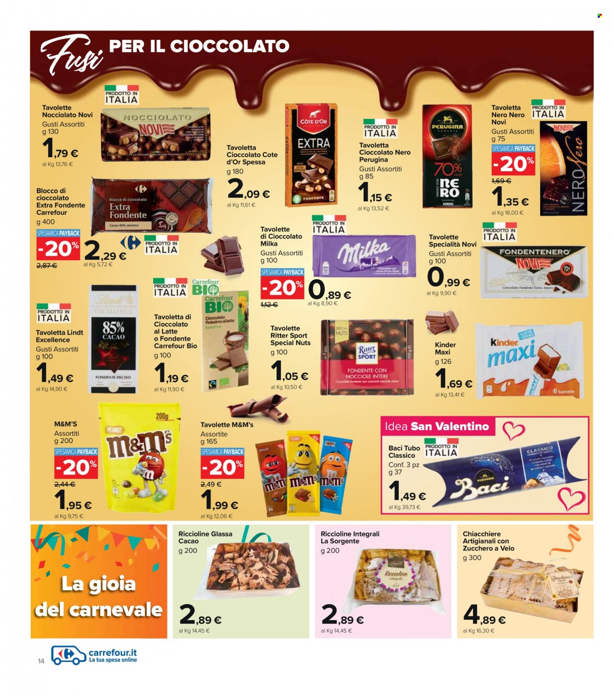 Volantino Carrefour - 11/2/2022 - 20/2/2022. Pagina 14