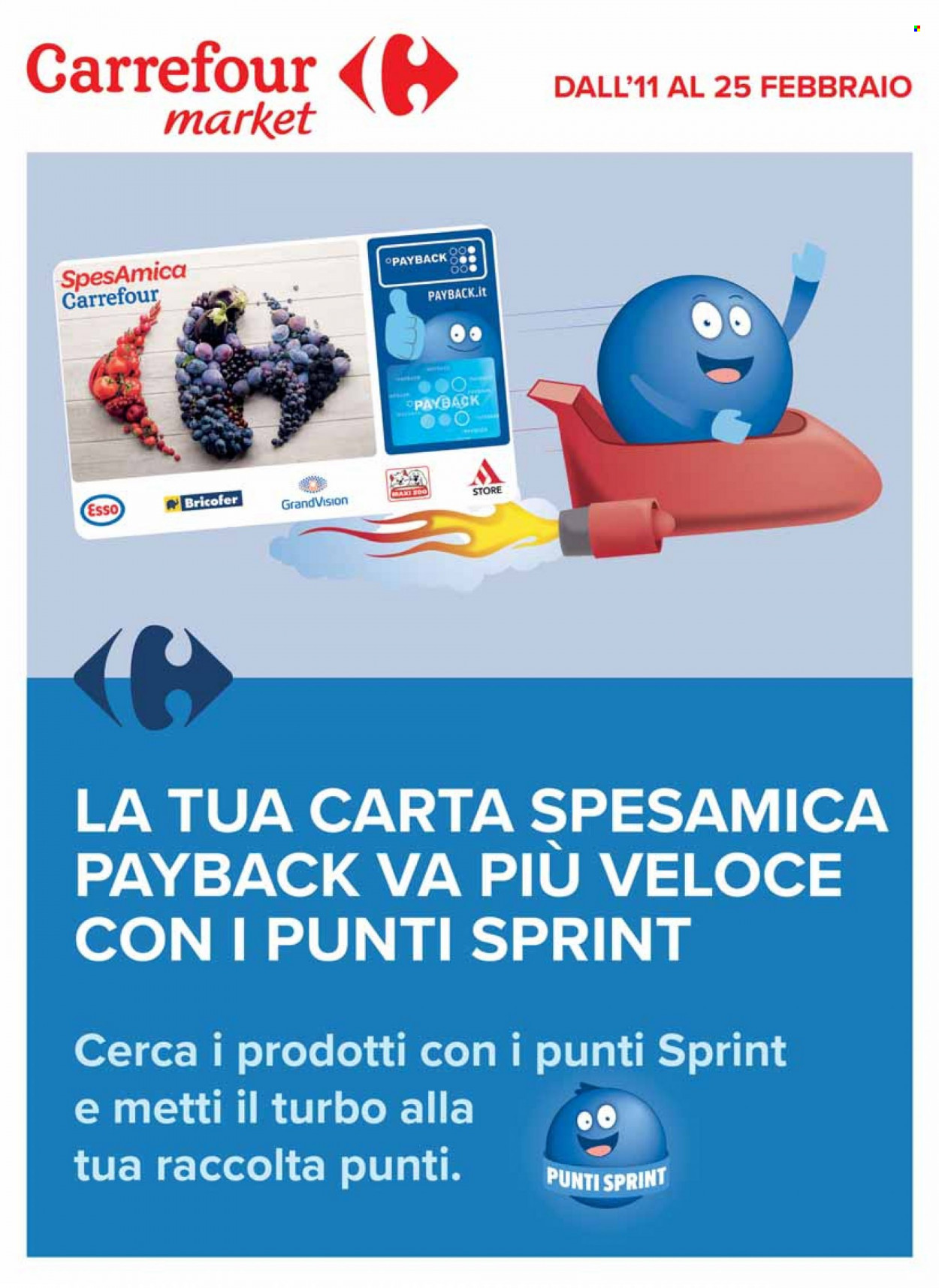 Leták Carrefour - 11.2.2022 - 25.2.2022. Strana 1