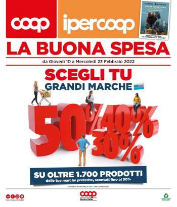 Volantino Coop - 10/2/2022 - 23/2/2022.