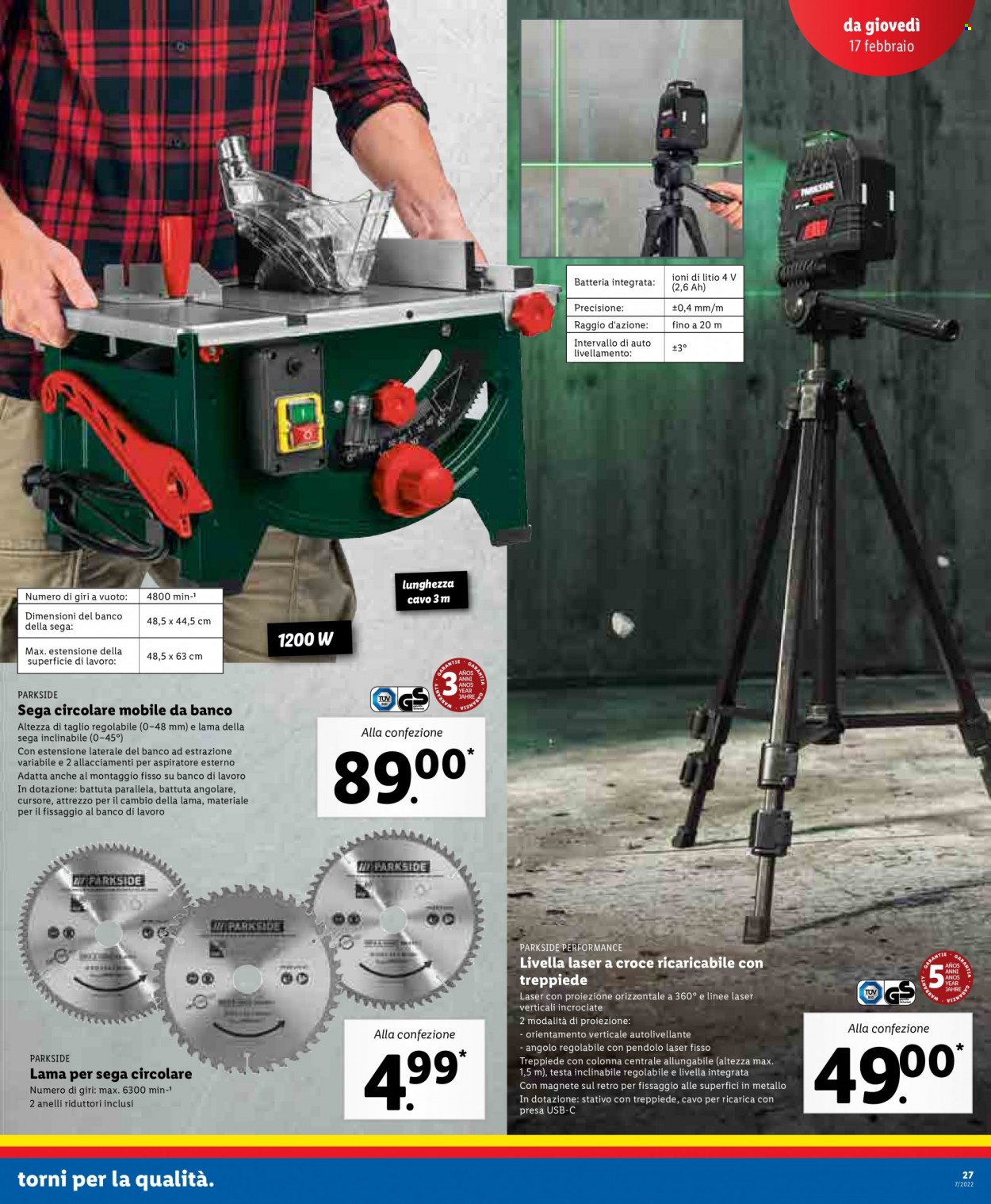Volantino Lidl - 14/2/2022 - 20/2/2022. Pagina 27
