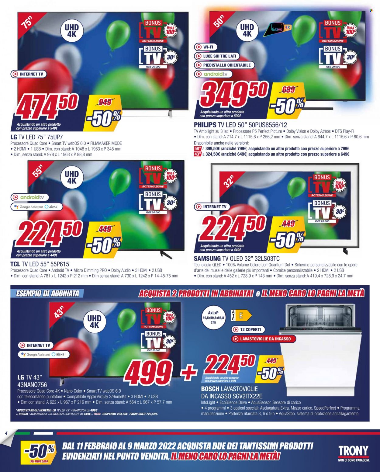 Volantino Trony - 11/2/2022 - 9/3/2022. Pagina 4