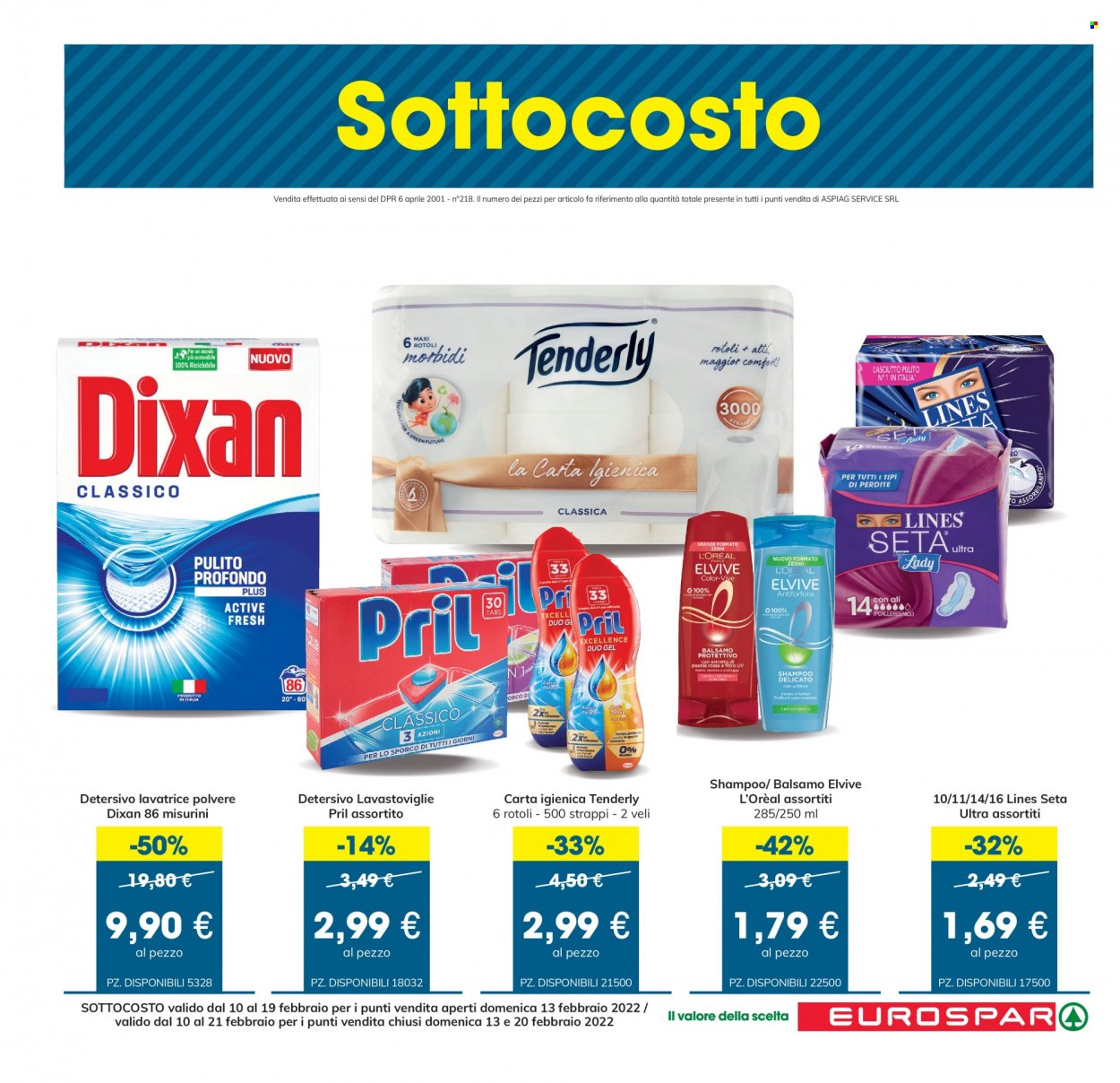 Volantino Eurospar - 10/2/2022 - 23/2/2022. Pagina 3