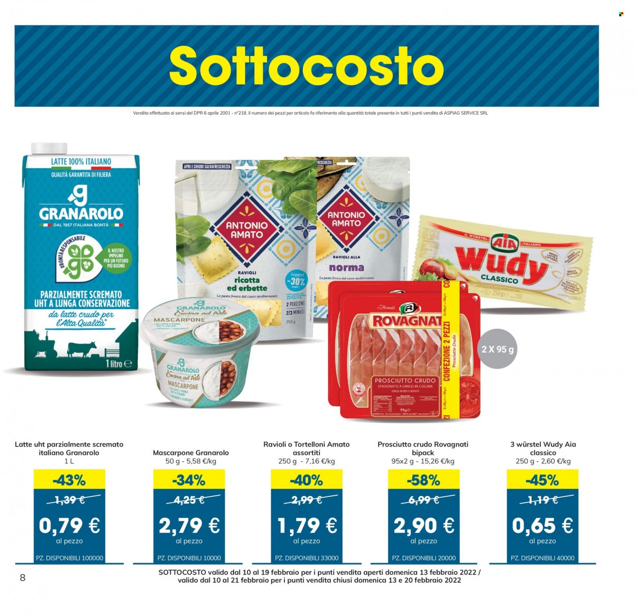 Volantino Eurospar - 10/2/2022 - 23/2/2022. Pagina 8