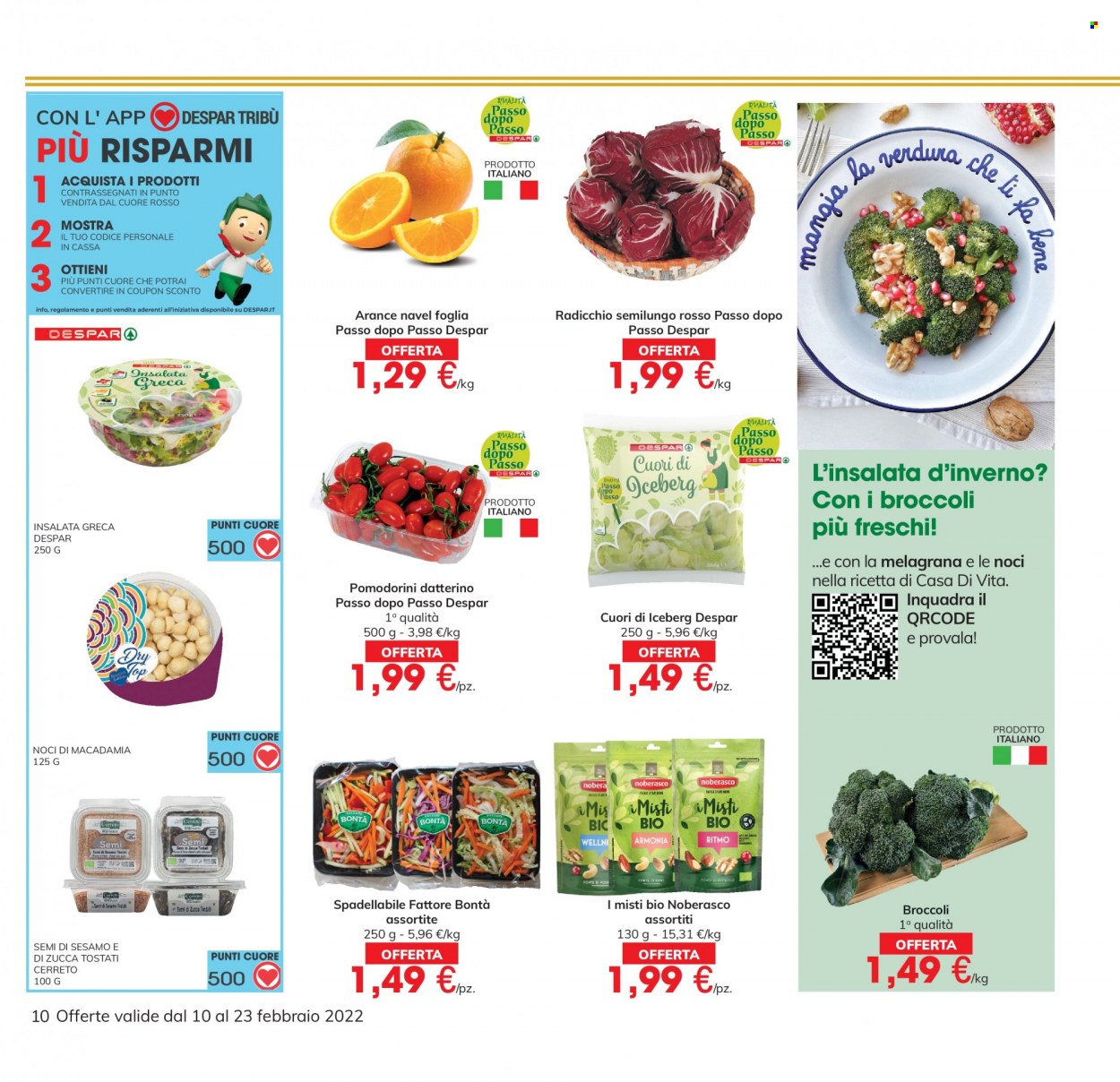 Volantino Eurospar - 10/2/2022 - 23/2/2022. Pagina 10