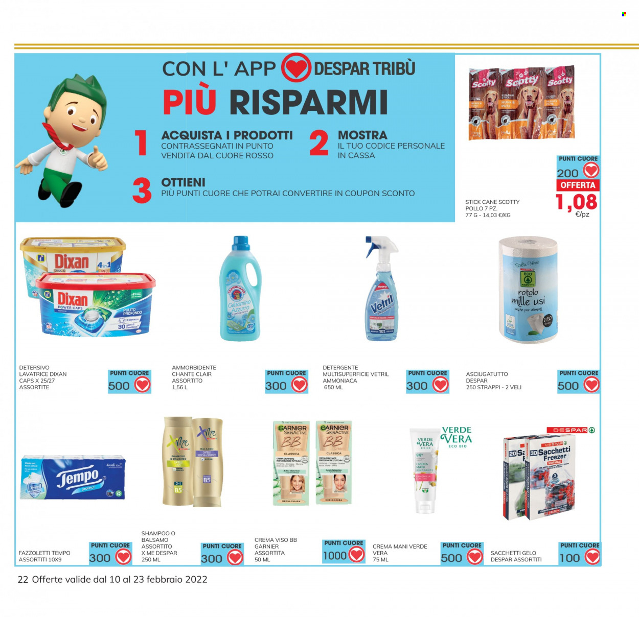 Volantino Eurospar - 10/2/2022 - 23/2/2022. Pagina 22