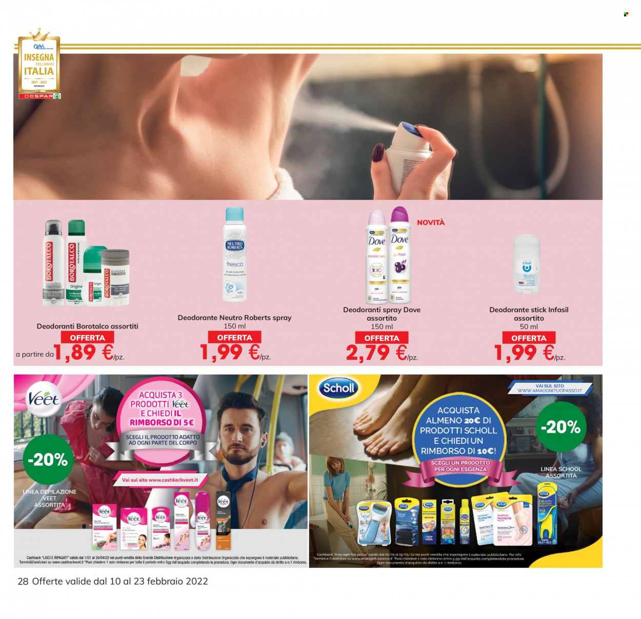 Volantino Eurospar - 10/2/2022 - 23/2/2022. Pagina 28
