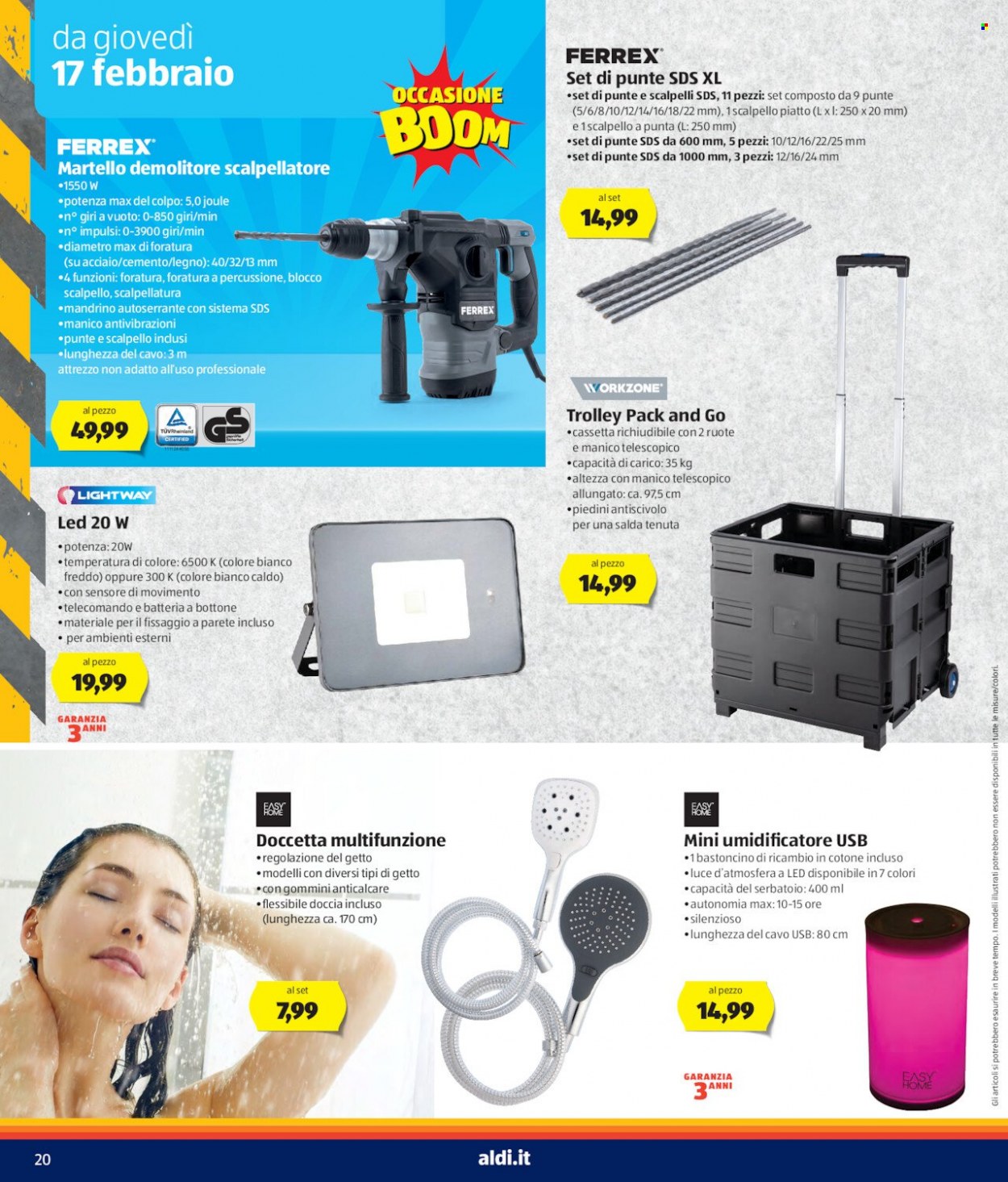 Volantino Aldi - 14/2/2022 - 20/2/2022. Pagina 20