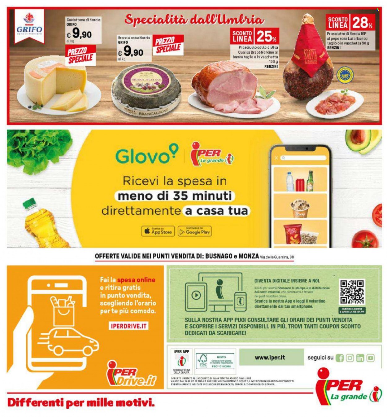 Volantino Iper, La grande i - 14/2/2022 - 20/2/2022. Pagina 34