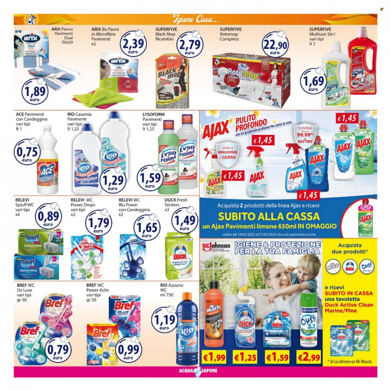 Volantino Acqua & Sapone - 14/2/2022 - 27/2/2022. Pagina 16