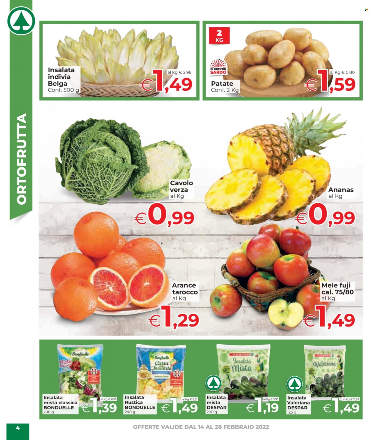 Volantino Eurospar - 14/2/2022 - 28/2/2022. Pagina 4