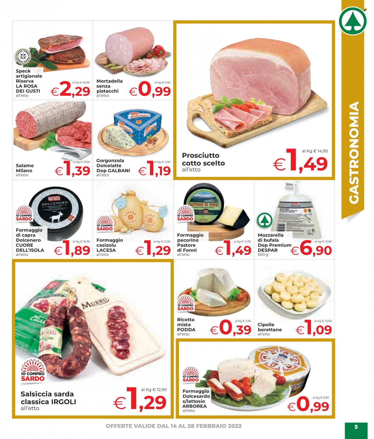 Volantino Eurospar - 14/2/2022 - 28/2/2022. Pagina 5