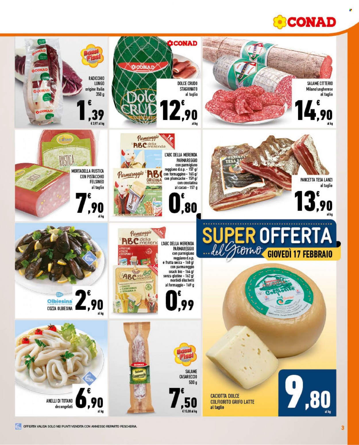 Volantino Conad - 16/2/2022 - 22/2/2022. Pagina 3