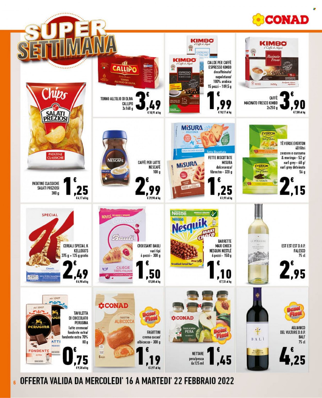 Leták Conad - 16.2.2022 - 22.2.2022. Strana 6
