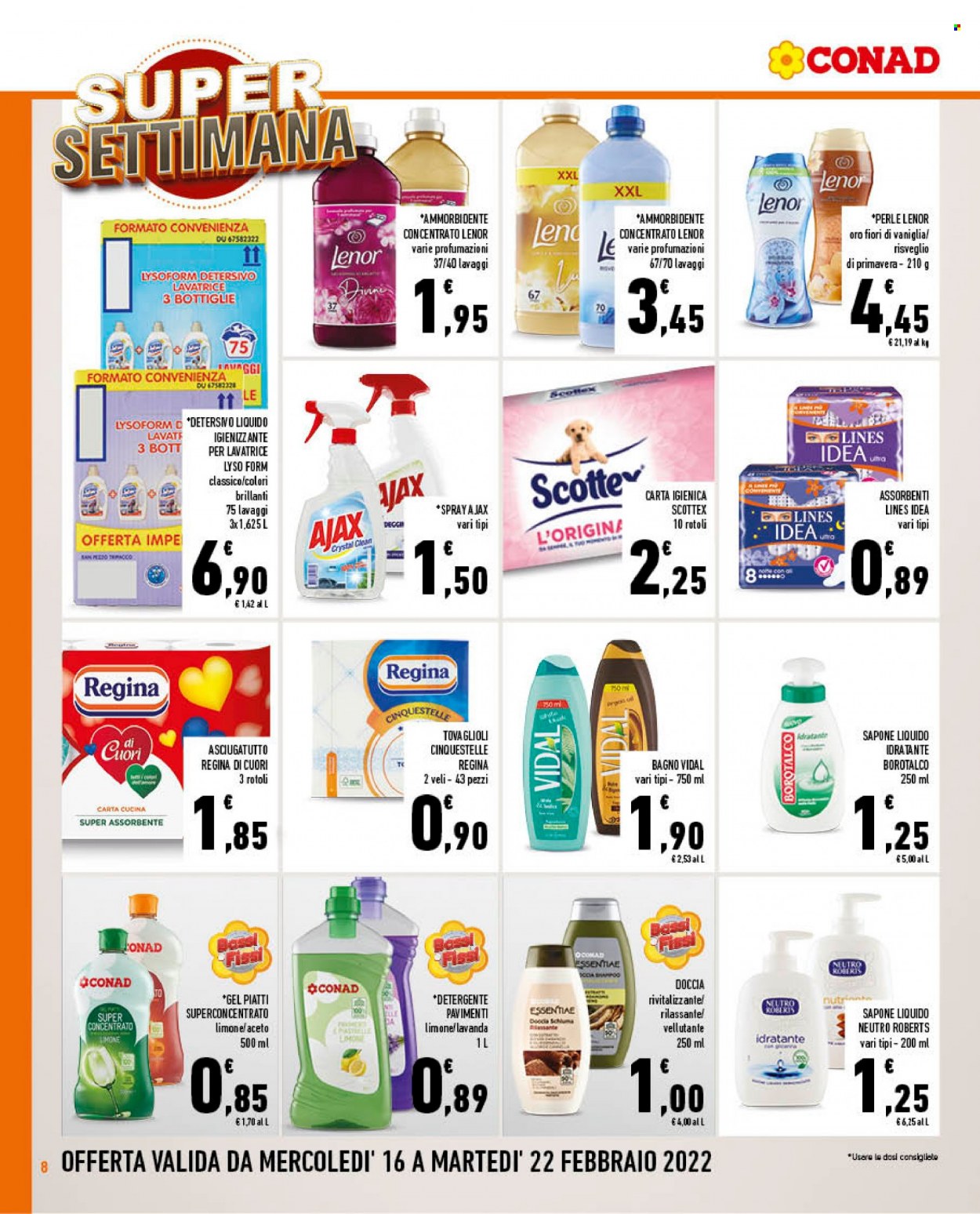 Leták Conad - 16.2.2022 - 22.2.2022. Strana 8