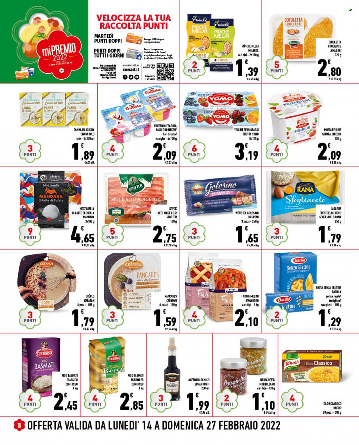 Leták Conad - 16.2.2022 - 22.2.2022. Strana 10