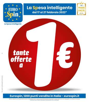 Volantino EuroSpin - 17/2/2022 - 27/2/2022.