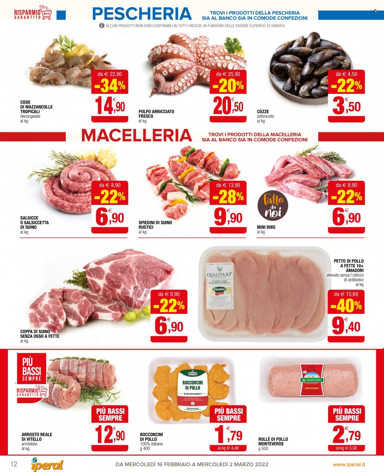 Volantino Iperal - 16/2/2022 - 2/3/2022. Pagina 12