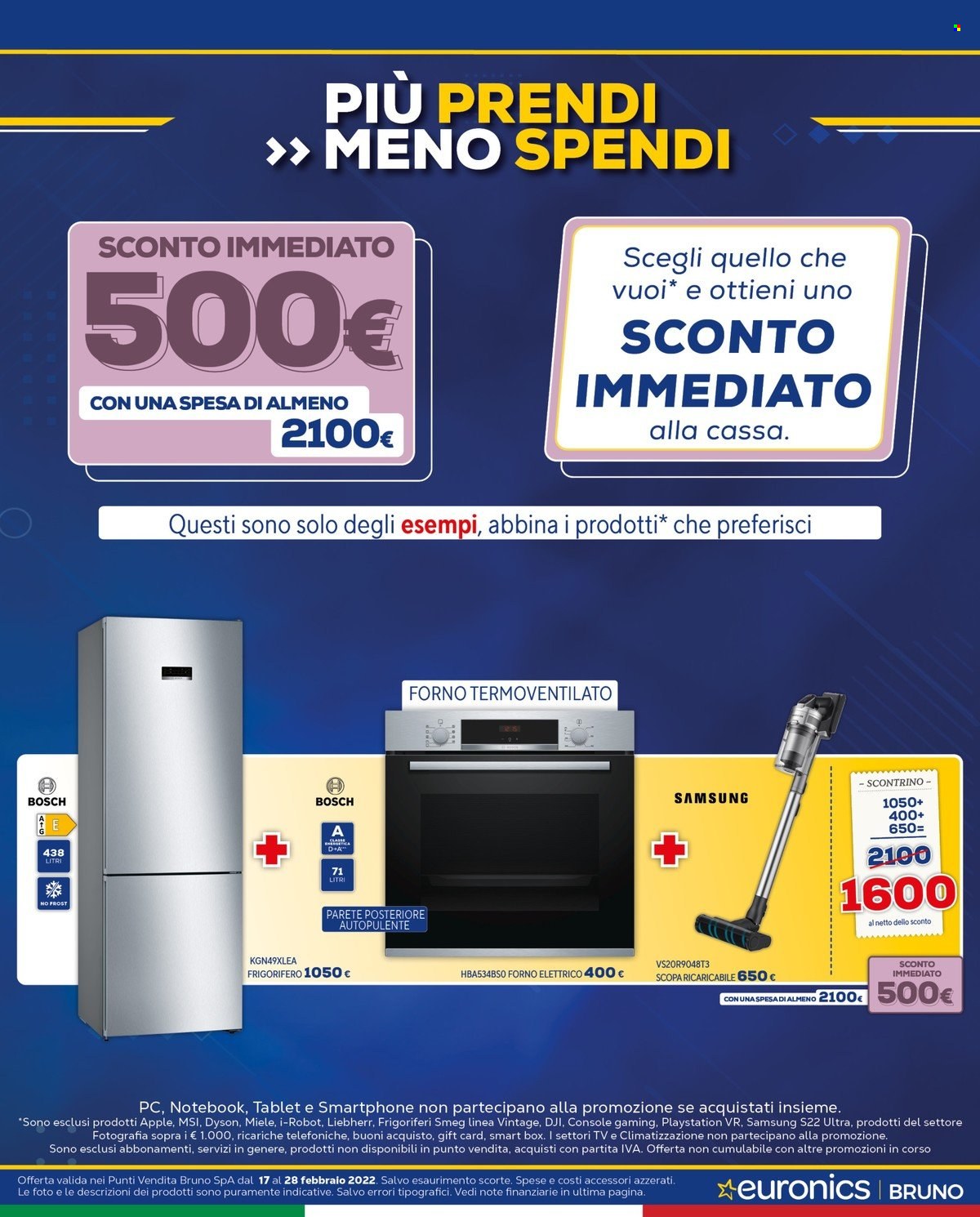 Volantino Euronics - 17/2/2022 - 28/2/2022. Pagina 2