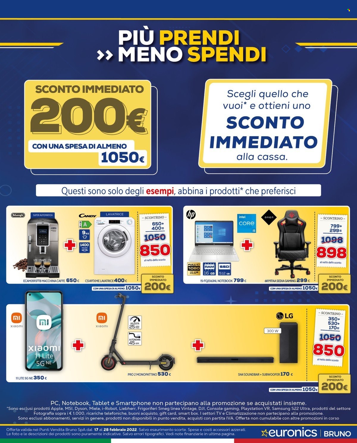 Volantino Euronics - 17/2/2022 - 28/2/2022. Pagina 3