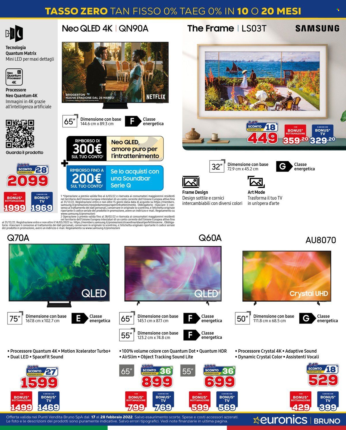 Volantino Euronics - 17/2/2022 - 28/2/2022. Pagina 10