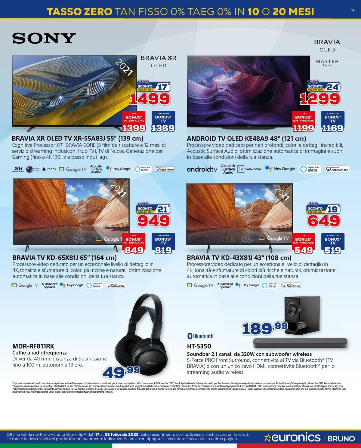 Volantino Euronics - 17/2/2022 - 28/2/2022. Pagina 12
