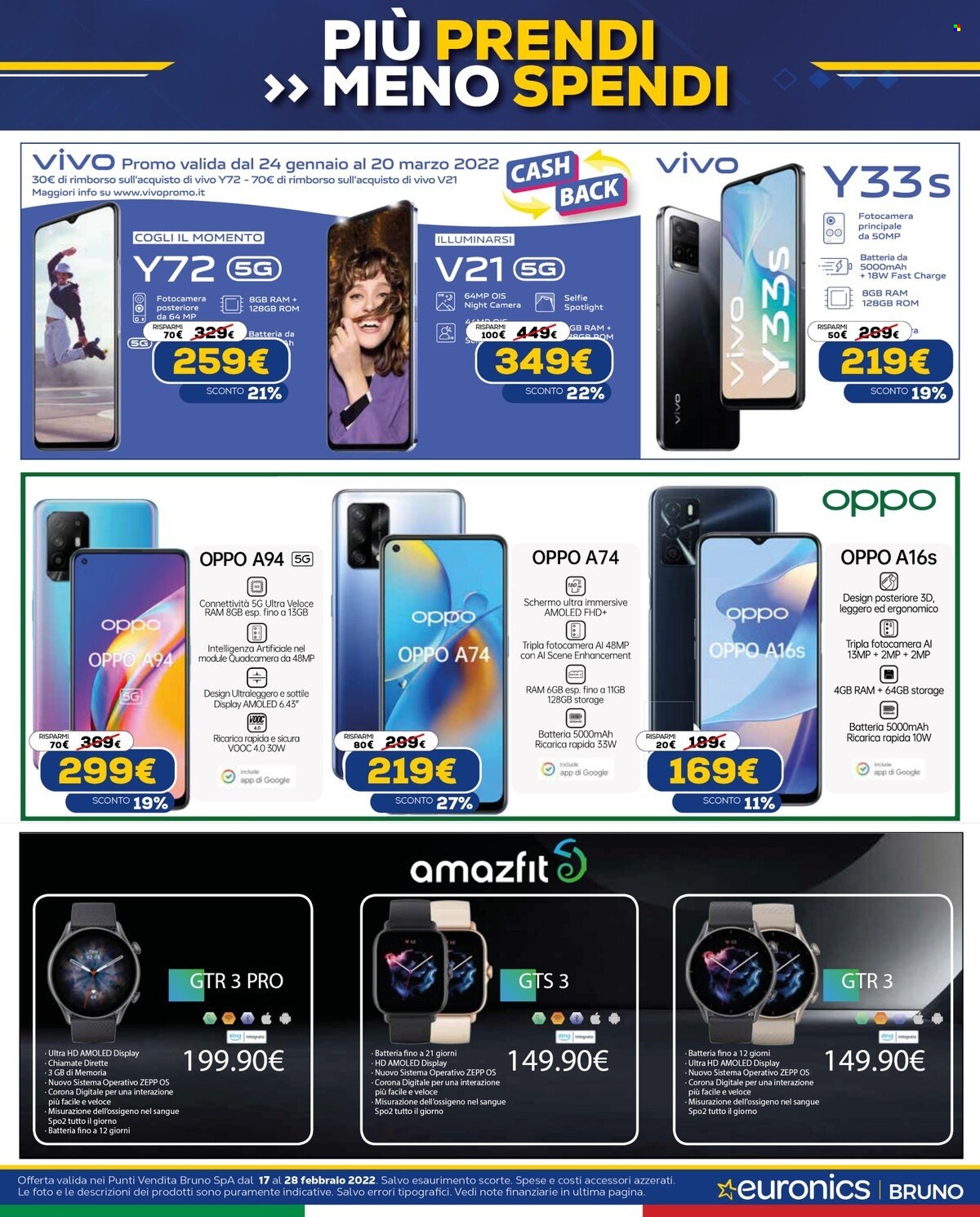 Volantino Euronics - 17/2/2022 - 28/2/2022. Pagina 19