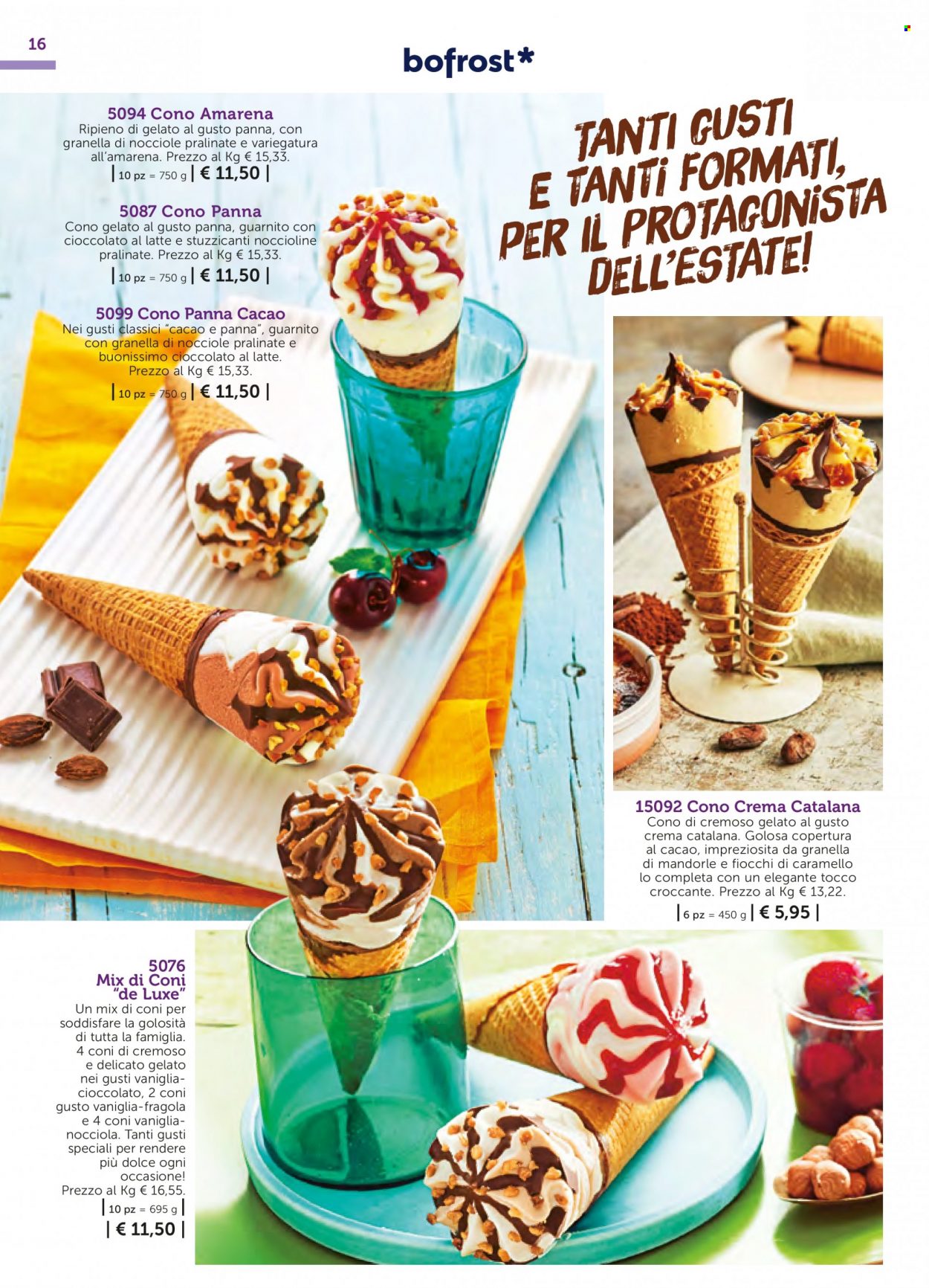 thumbnail - Volantino Bofrost - Prodotti in offerta - gelato. Pagina 16.