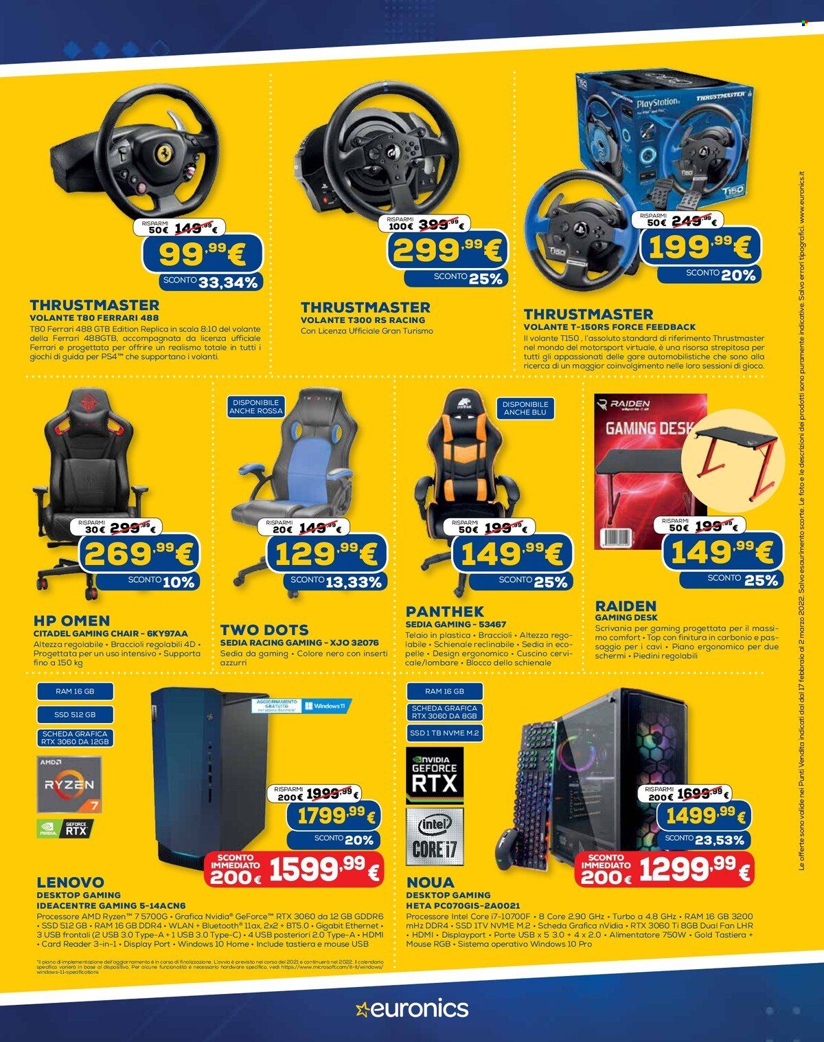 Volantino Euronics - 17/2/2022 - 21/2/2022. Pagina 18
