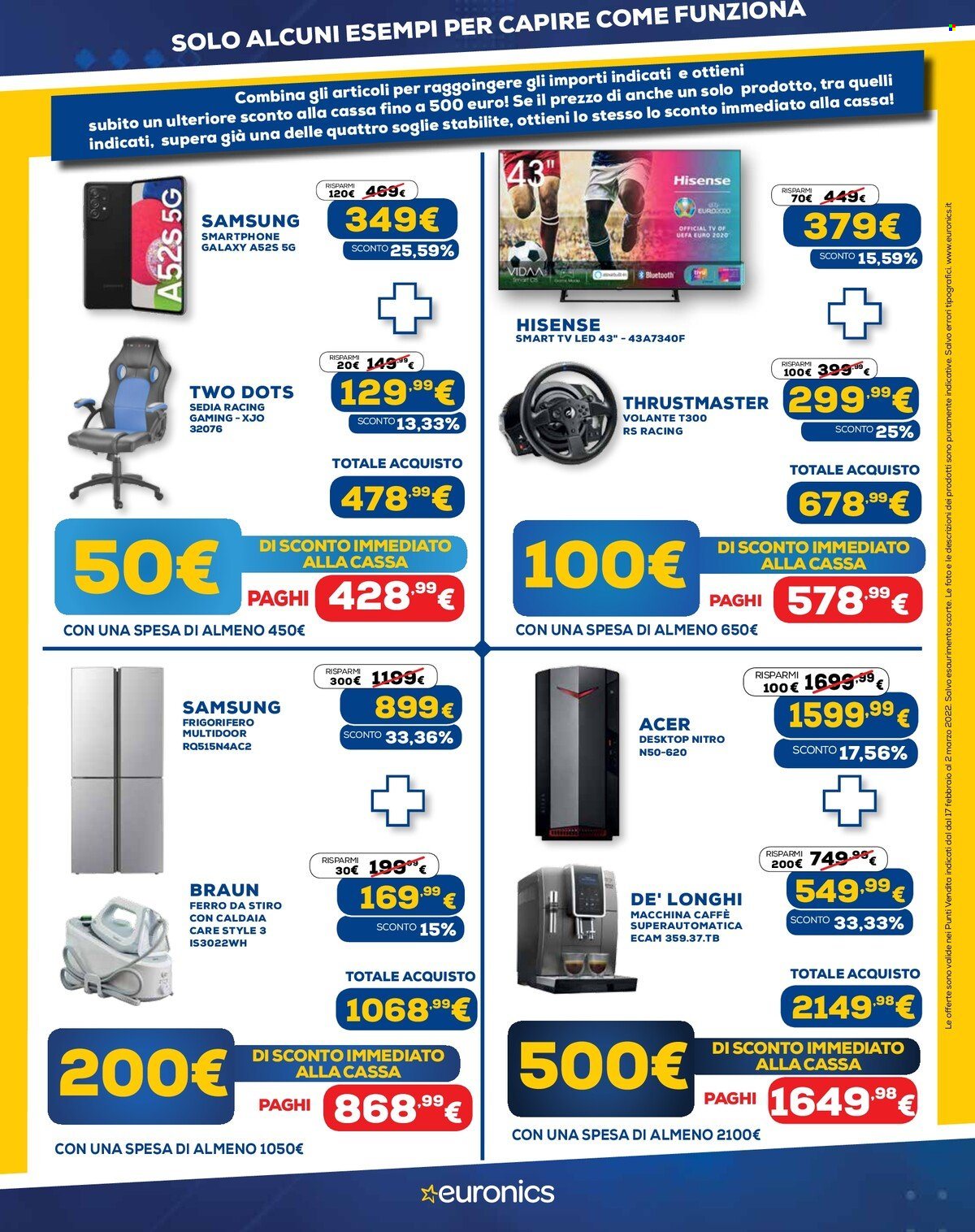 Volantino Euronics - 17/2/2022 - 21/2/2022. Pagina 19
