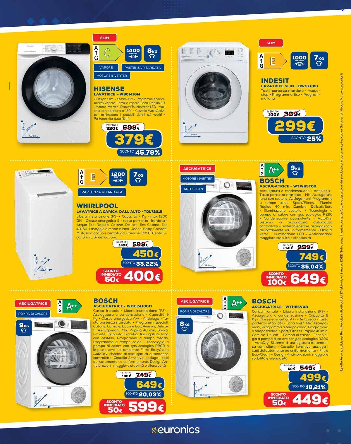 Volantino Euronics - 17/2/2022 - 21/2/2022. Pagina 21