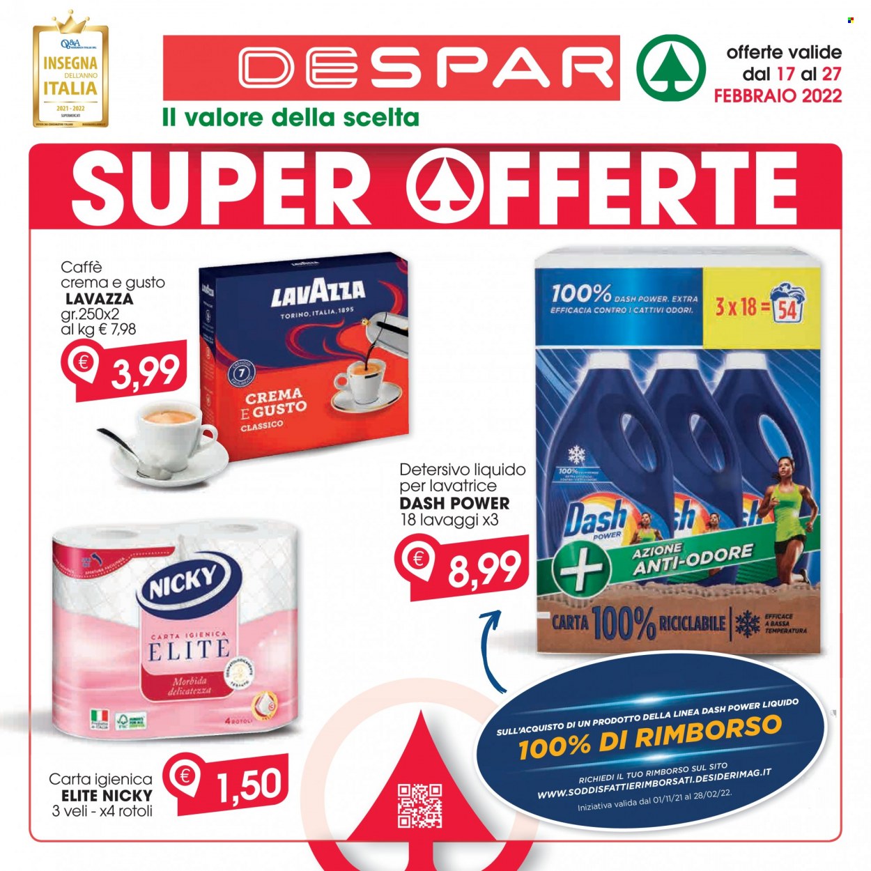 Volantino Despar - 17/2/2022 - 27/2/2022. Pagina 16