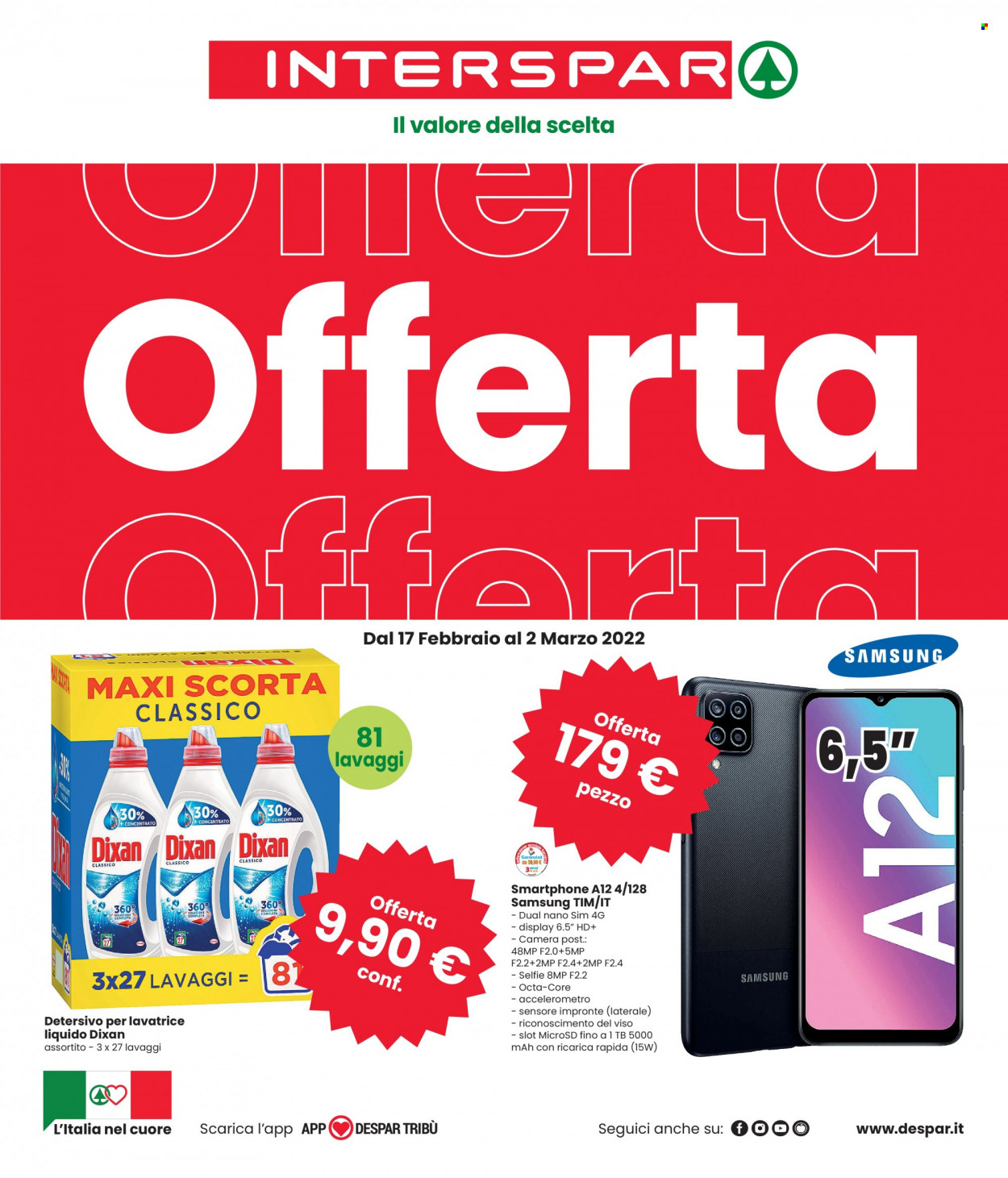 Volantino Interspar - 17/2/2022 - 2/3/2022. Pagina 1