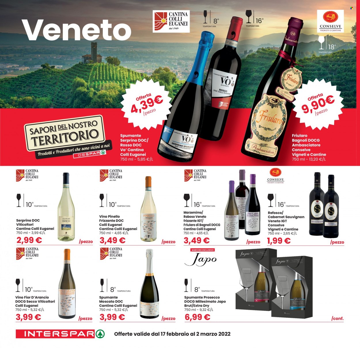 Volantino Interspar - 17/2/2022 - 2/3/2022. Pagina 10