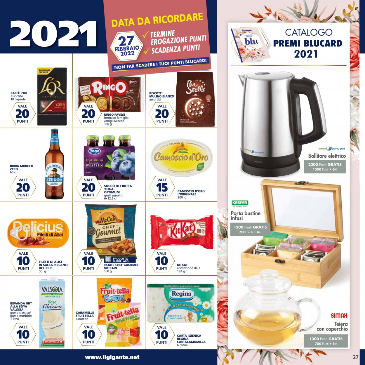 Volantino Il Gigante - 17/2/2022 - 2/3/2022. Pagina 27