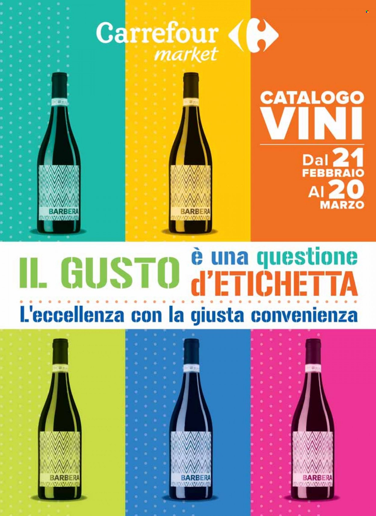 Volantino Carrefour - 21/2/2022 - 20/3/2022. Pagina 1