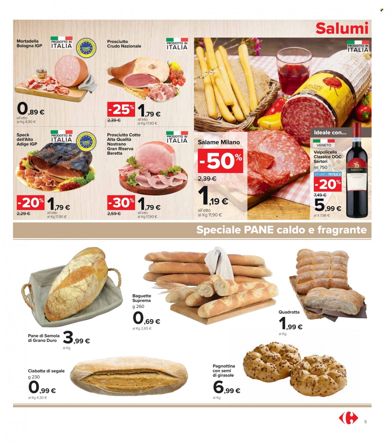 Volantino Carrefour - 21/2/2022 - 6/3/2022. Pagina 5