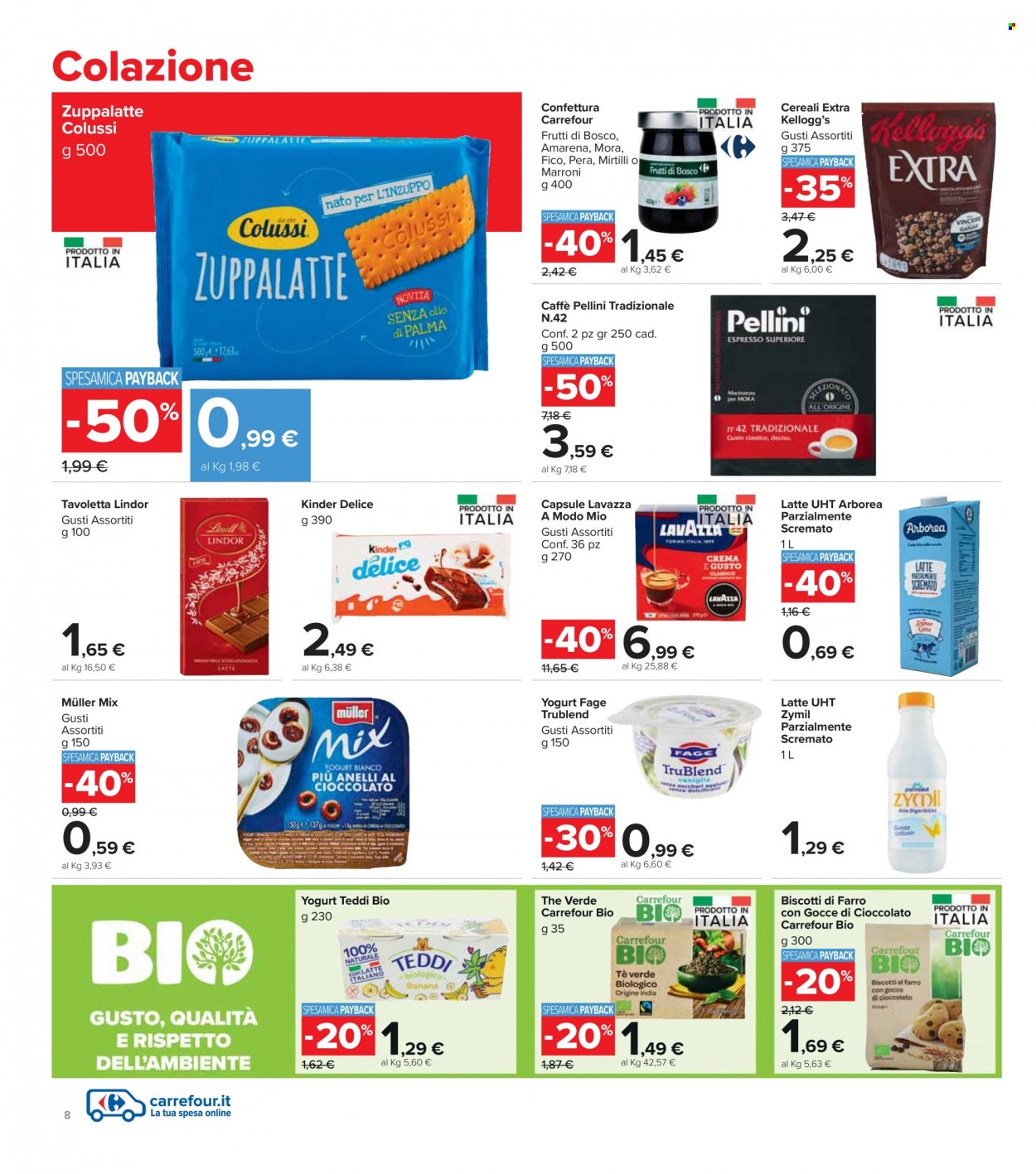 Volantino Carrefour - 21/2/2022 - 6/3/2022. Pagina 8