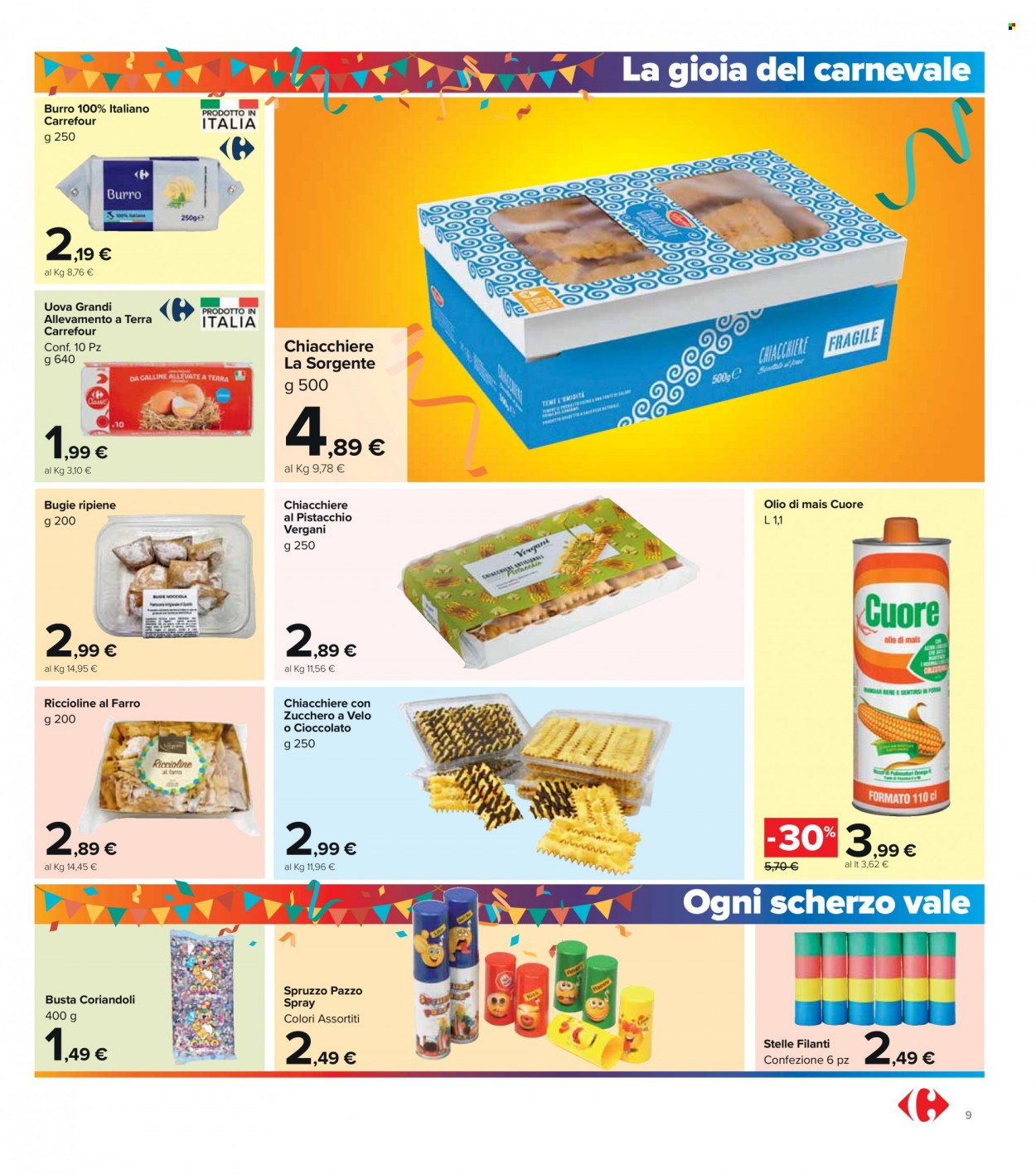 Volantino Carrefour - 21/2/2022 - 6/3/2022. Pagina 9