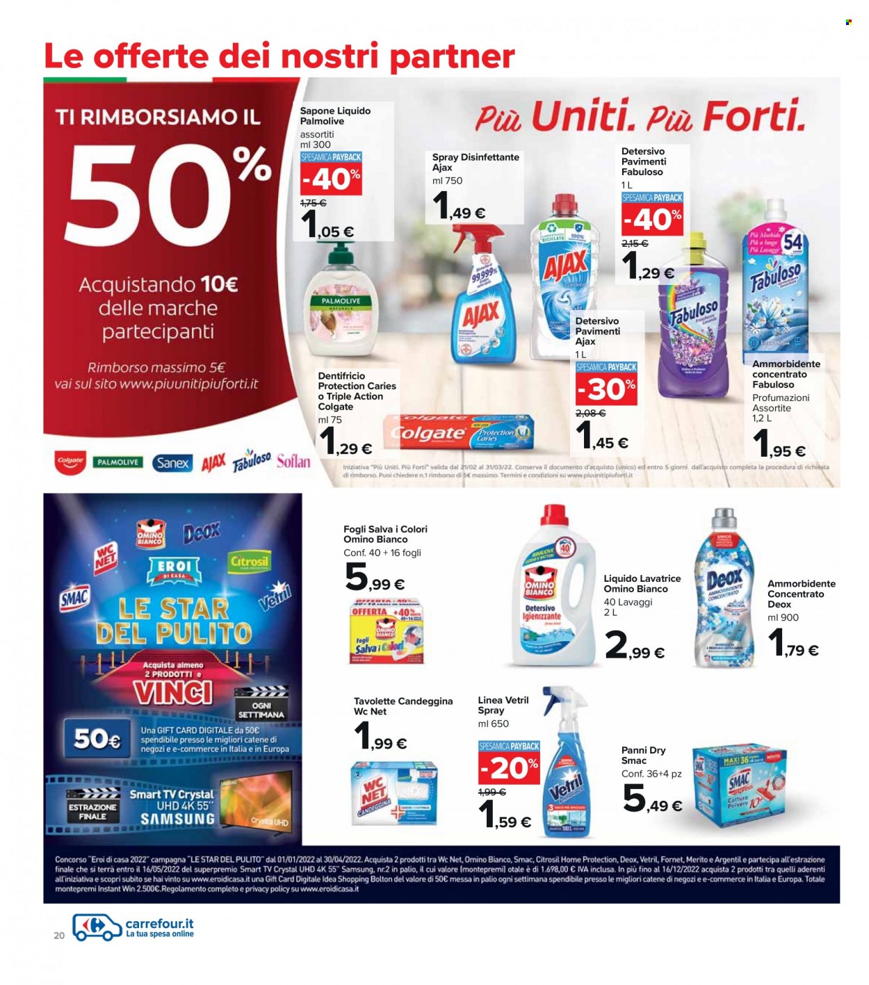 Leták Carrefour - 21.2.2022 - 6.3.2022. Strana 20