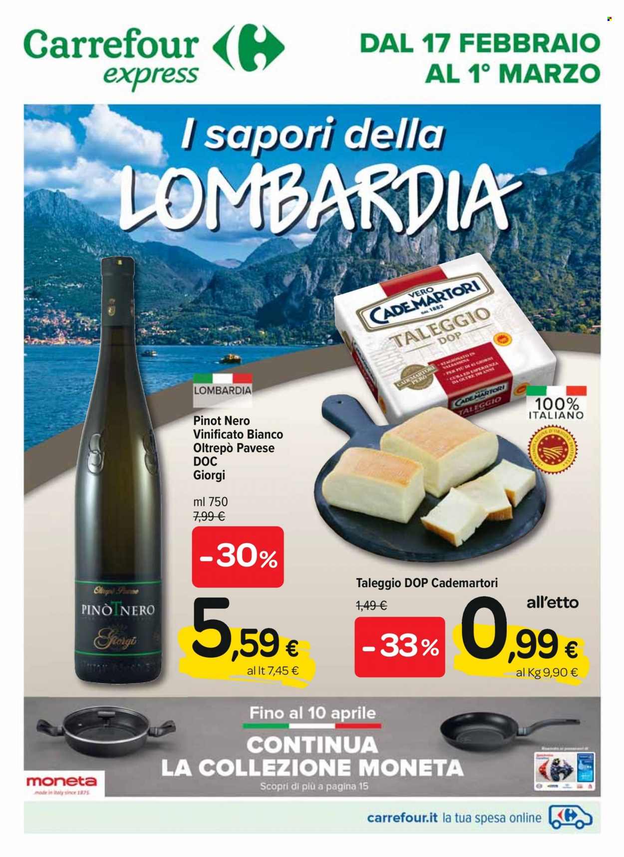 Volantino Carrefour - 17/2/2022 - 1/3/2022. Pagina 1