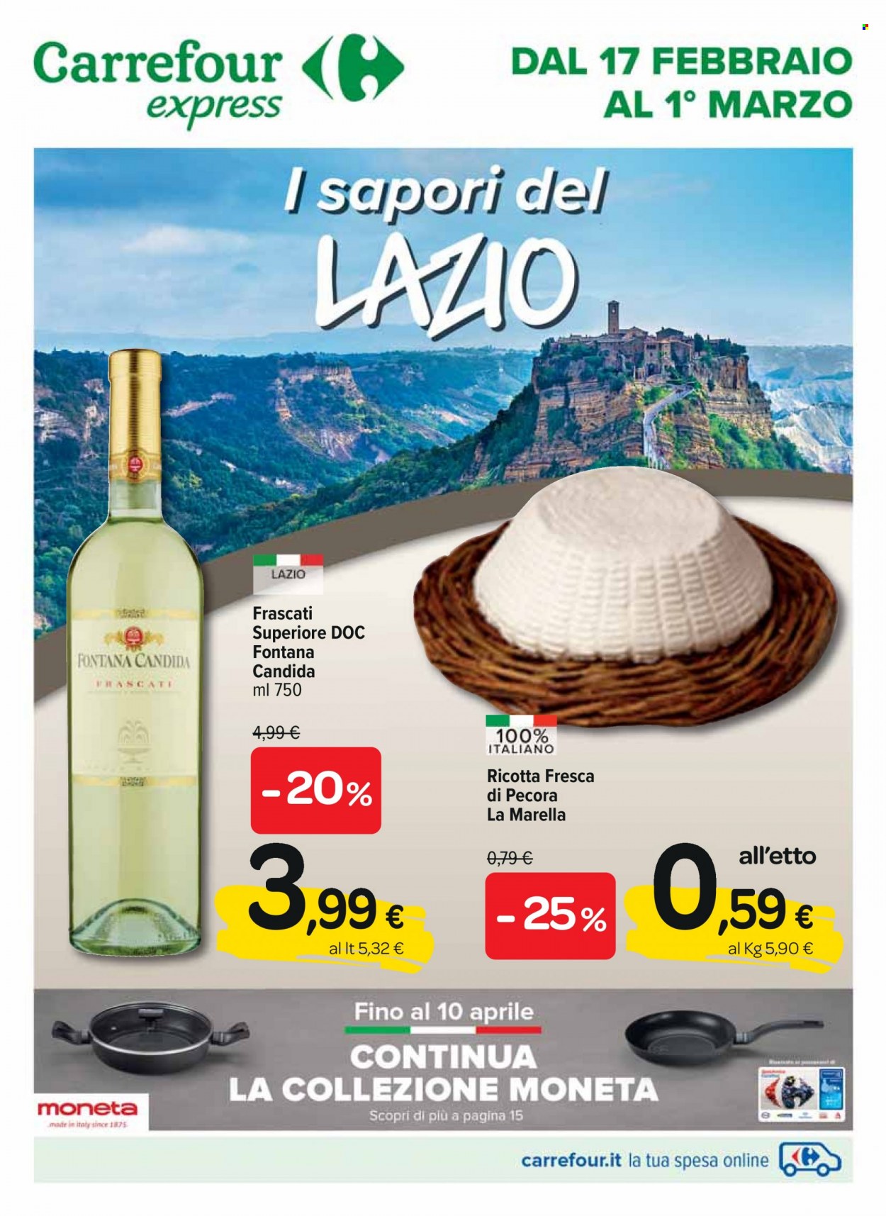 Volantino Carrefour - 17/2/2022 - 1/3/2022. Pagina 1