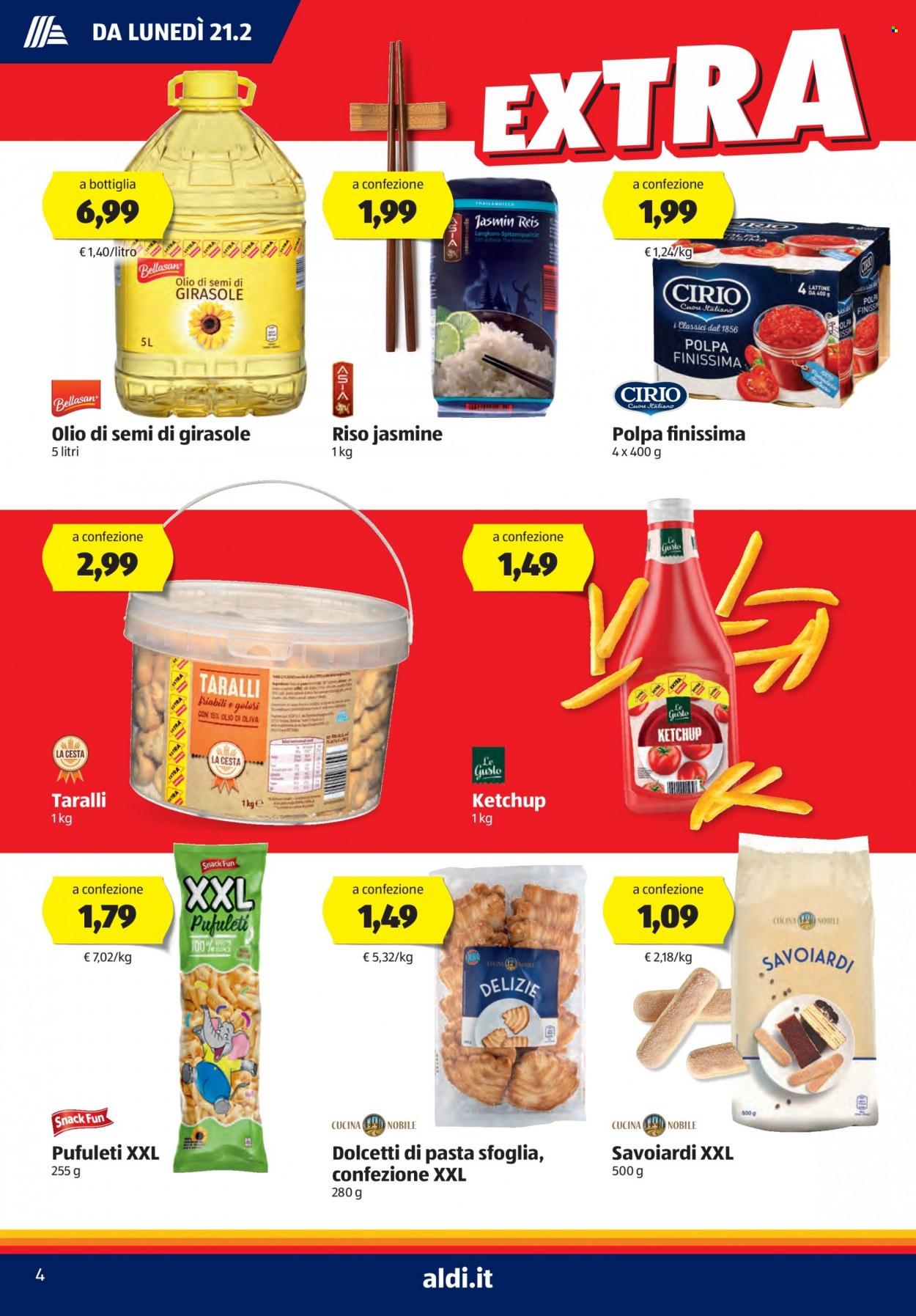 Volantino Aldi - 21/2/2022 - 27/2/2022. Pagina 4