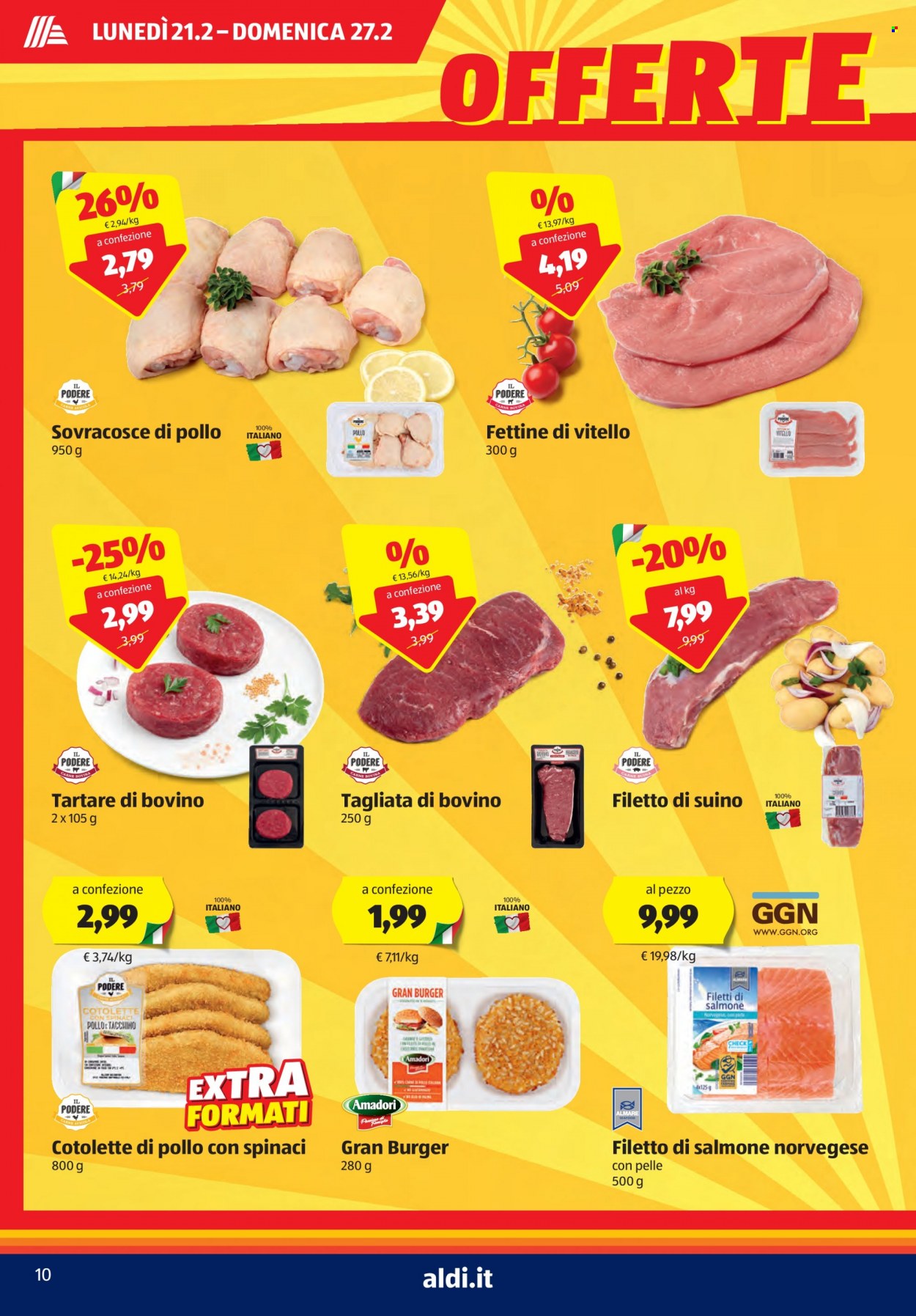 Volantino Aldi - 21/2/2022 - 27/2/2022. Pagina 10