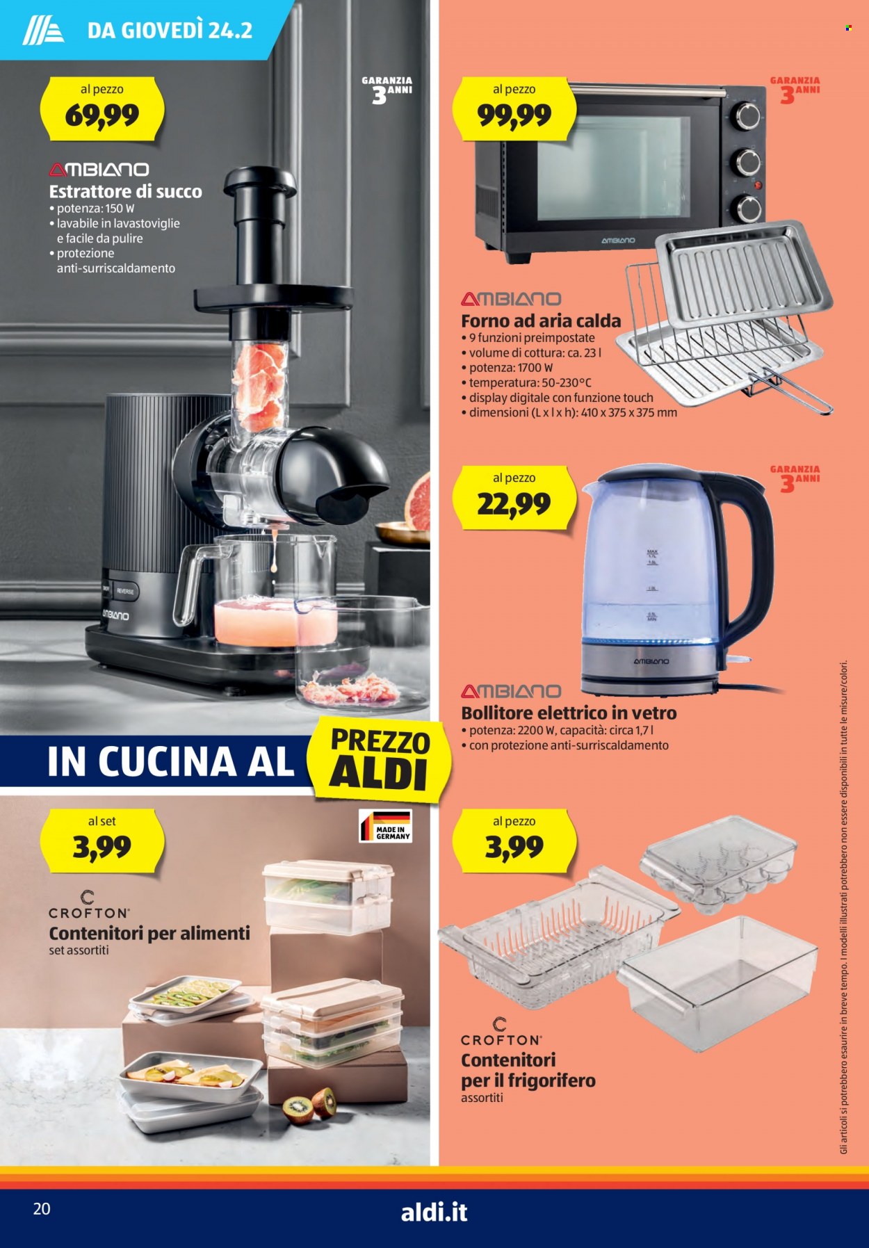 Volantino Aldi - 21/2/2022 - 27/2/2022. Pagina 20