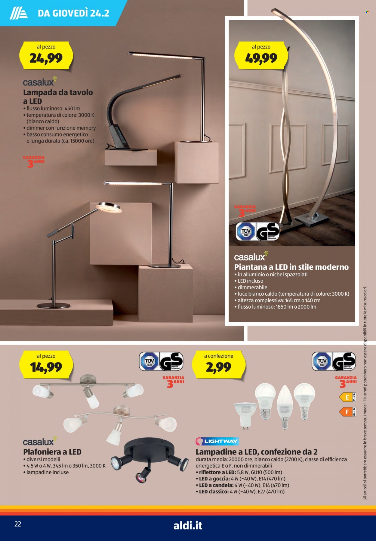 Volantino Aldi - 21/2/2022 - 27/2/2022. Pagina 22